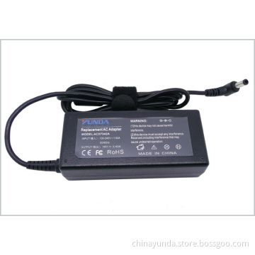 Universal Replacement Laptop Adapter for Toshiba 19V 3.42A 65W 5.5mm*2.5mm